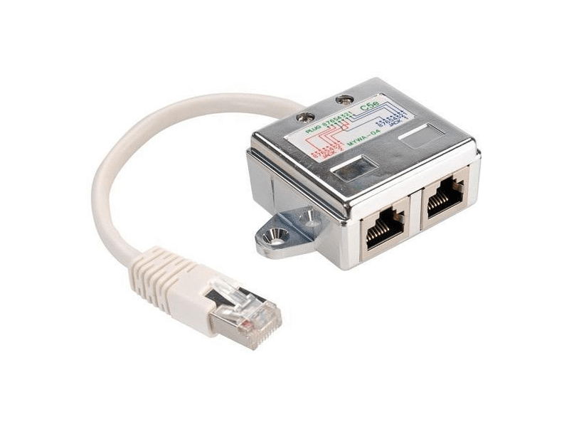 Roline 21.99.3050R Árnyékolt STP Cat.5e RJ45 Y Elosztó