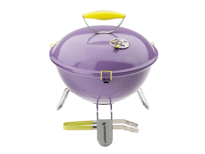 Landmann 31378 Piccolino Asztali grill, levendula