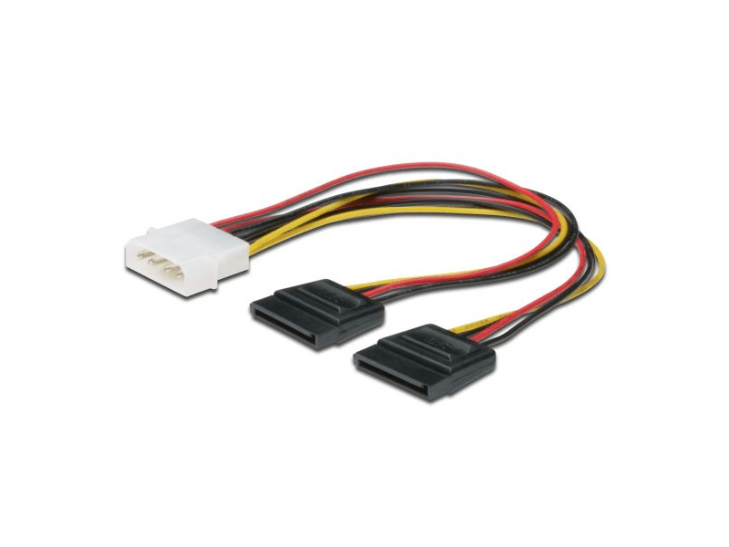 Roline 11.03.1050 Sata Y tápkábel elosztó