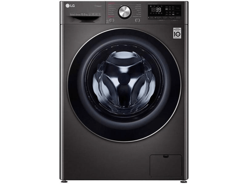 LG F4WV910P2SE TurboWash™360 Gőzmosógép, fekete