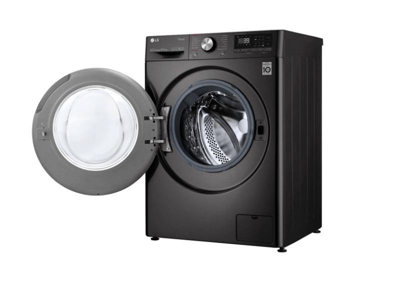 LG F4WV910P2SE TurboWash™360 Gőzmosógép, fekete