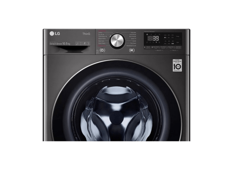 LG F4WV910P2SE TurboWash™360 Gőzmosógép, fekete