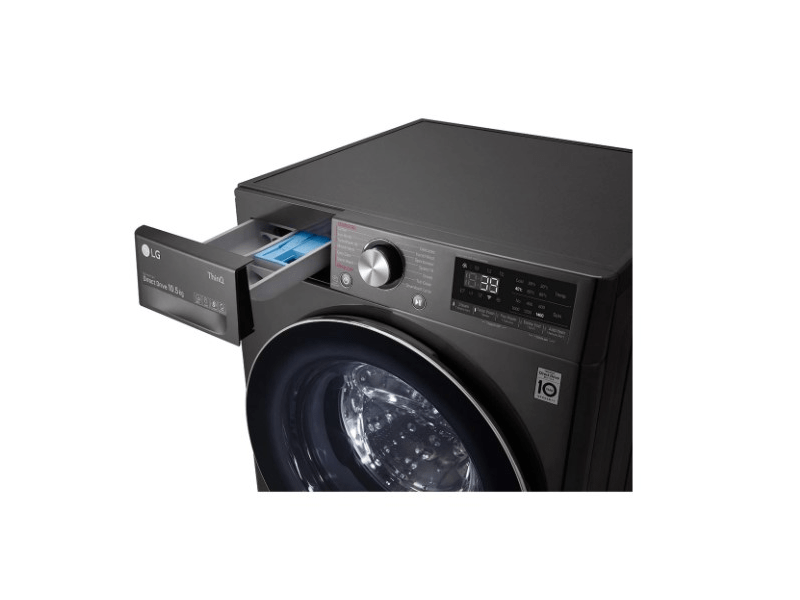 LG F4WV910P2SE TurboWash™360 Gőzmosógép, fekete