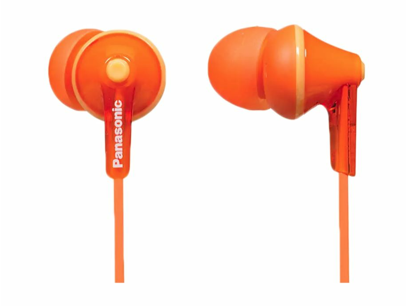 Panasonic RP-HJE125E-D Fülhallgató, narancssárga