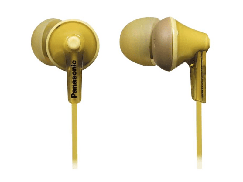 Panasonic RP-HJE125E-Y Fülhallgató, sárga