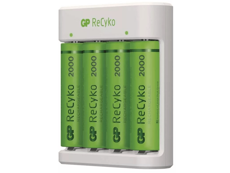 GP B51414 Eco E411+2xAA ReCyko 2000mAh Akkumulátor töltő