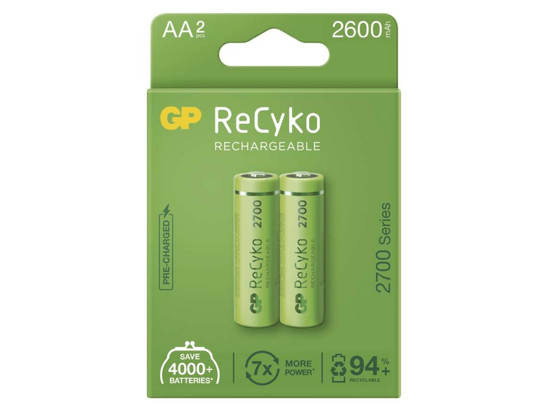 GP B2127 ReCyko NiMH HR6 (AA) 2600mAh Akkumulátor, 2db