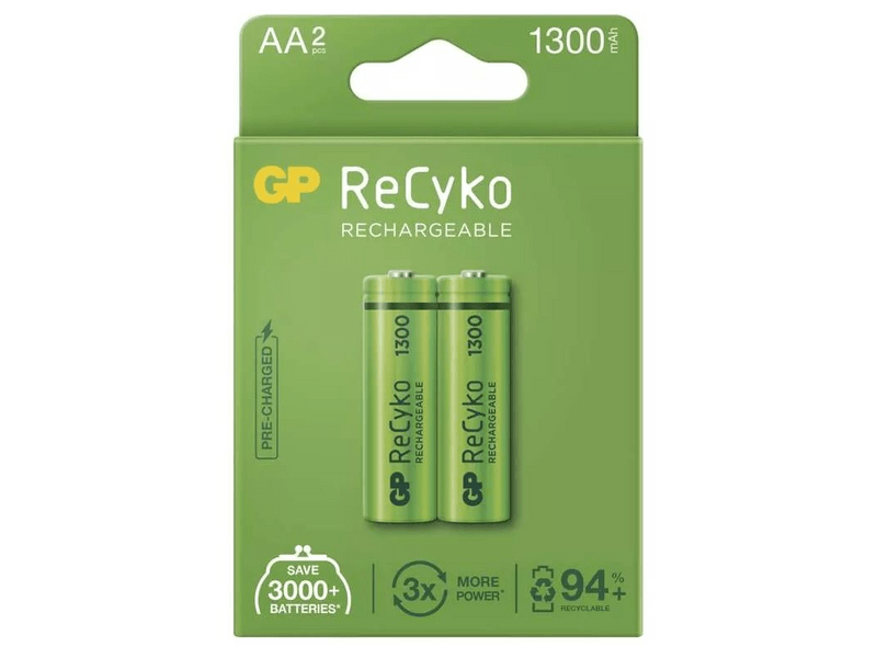 GP B2123 ReCyko NiMH Akkumulátor HR6 (AA) 1300mAh, 2db