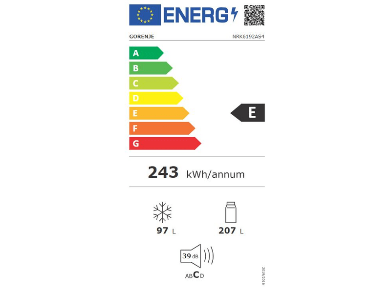 LG GBB61PZJZN Alulfagyasztós kombinált hűtőszekrény