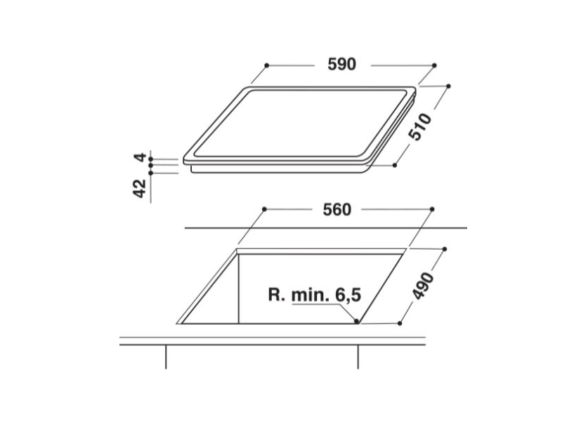 Whirlpool AKT 8190/BA Beépíthető kerámia főzőlap