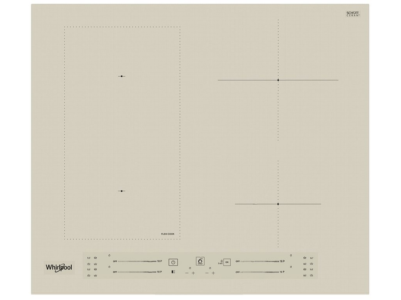 Whirlpool WL S2760 BF/S Ugradbena indukcijska ploča, satin srebrna
