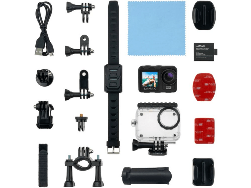 LAMAX W9.1 vízálló akciókamera, fekete