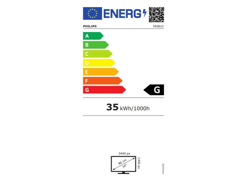 Philips 345B1C/00 Ívelt UltraWide LCD 34