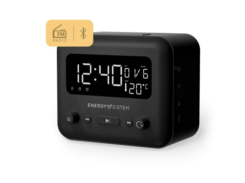 Energy Clock Speaker 2 Bluetooth hangszóró és ébresztőóra (EN450930)