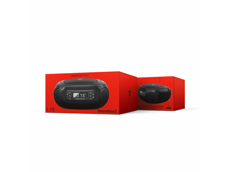 Energy Sistem Boombox 3 Bluetooth CD lejátszó