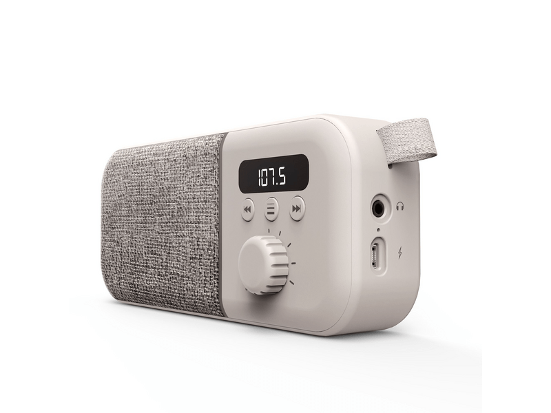 Energy Sistem Fabric Box Radio Cream FM rádió