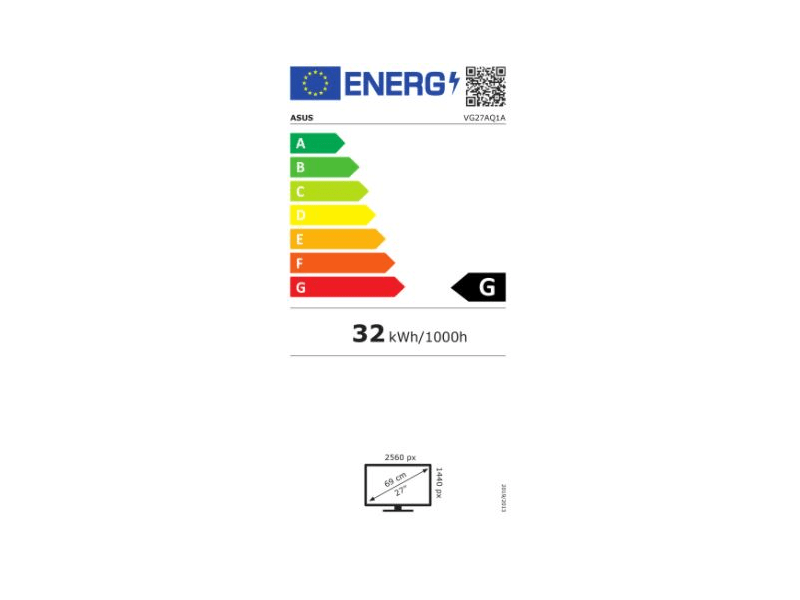 Asus TUF VG27AQ1A Gaming monitor
