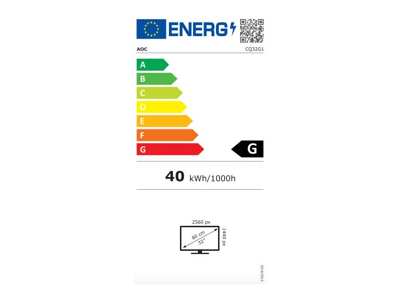 AOC CQ32G1 WQHD 31,5