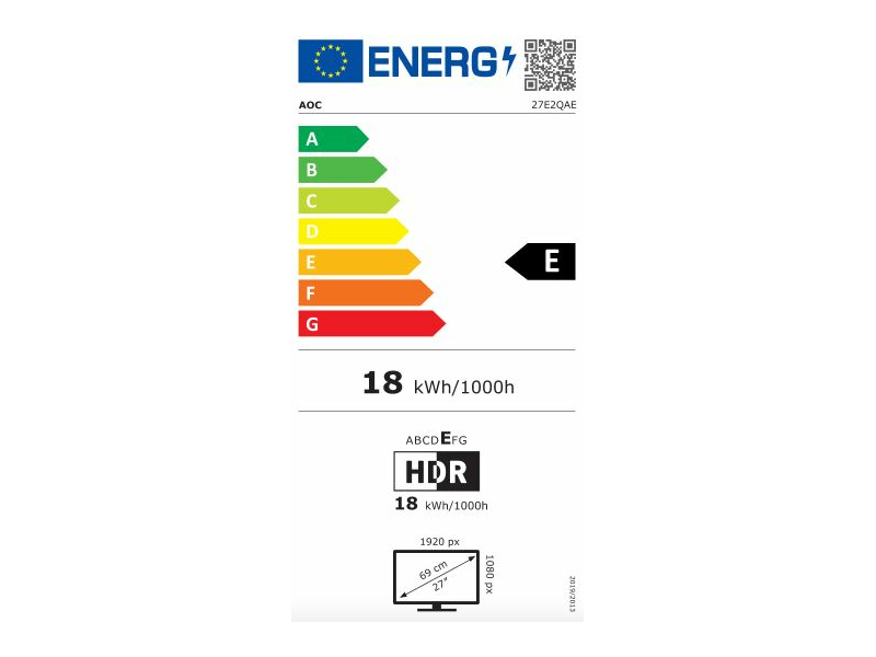 AOC 27E2QAE FHD LED Monitor