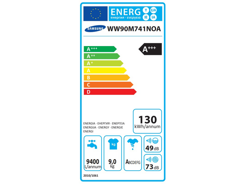 Samsung WW90M741NOA/LE Mosógép QuickDrive technológiával