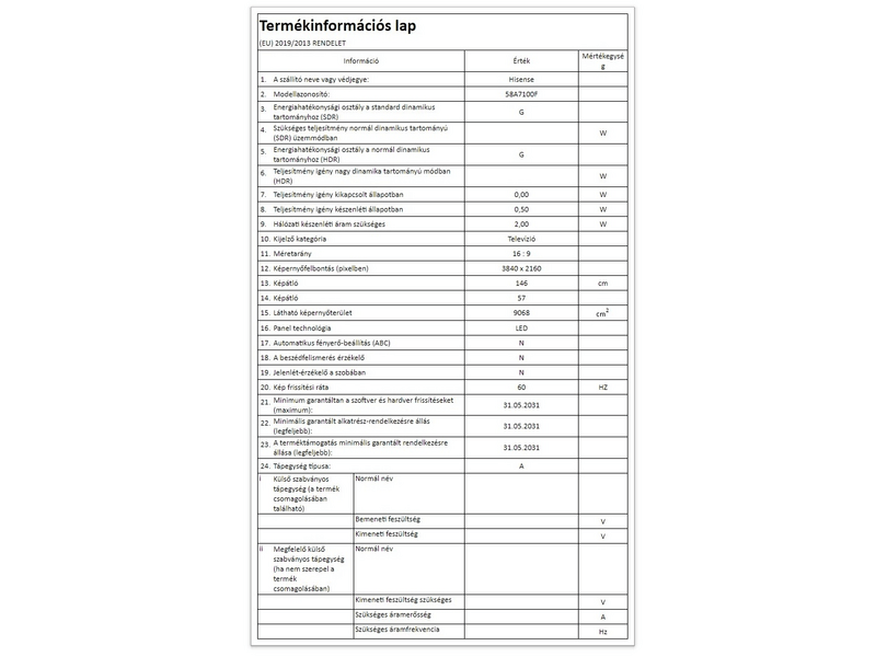 Hisense 58A7100F 4K Ultra HD LED Smart Tv
