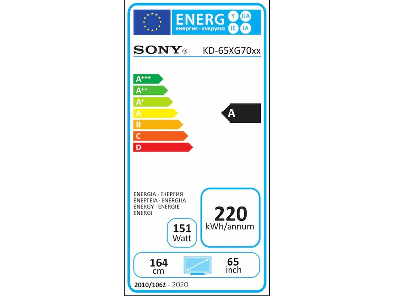 SONY KD-65XG7077SAEP Ultra HD Smart LED Tv