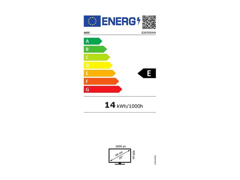 AOC E2070SWN 19,5