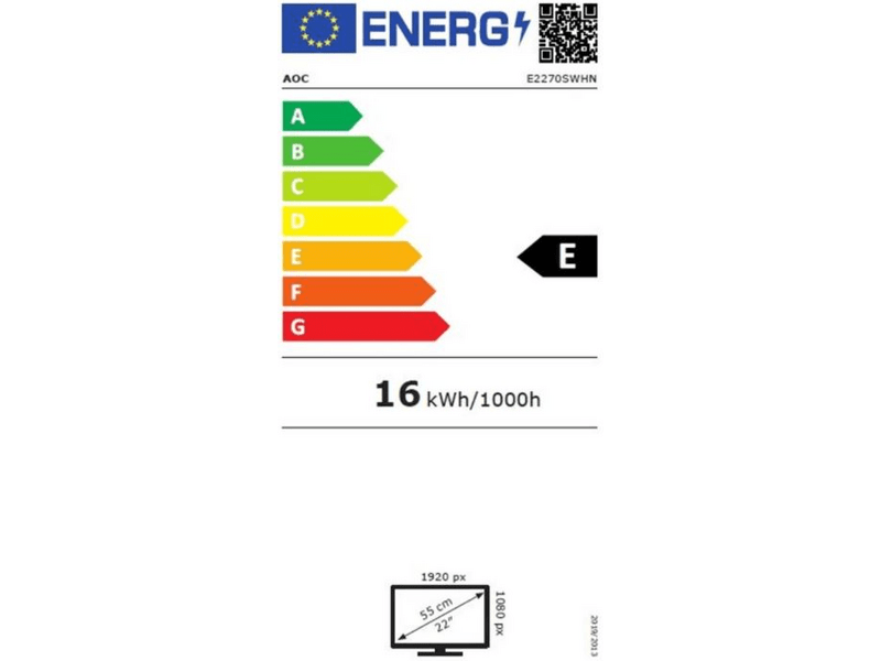 AOC E2270SWHN 21,5