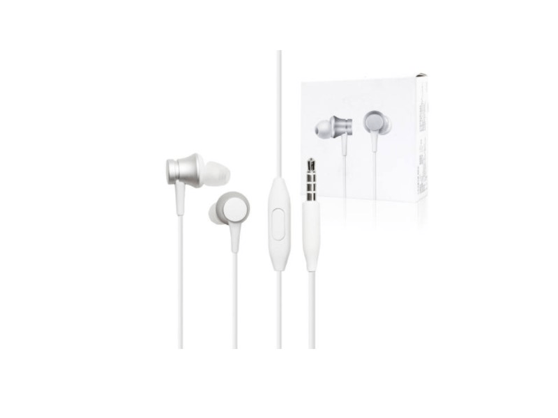 Xiaomi Mi In-Ear Fülhallgató, Ezüst (ZBW4355TY)