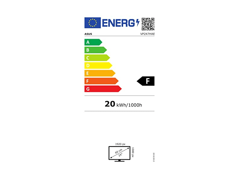 ASUS VP247HAE FULL HD LED monitor