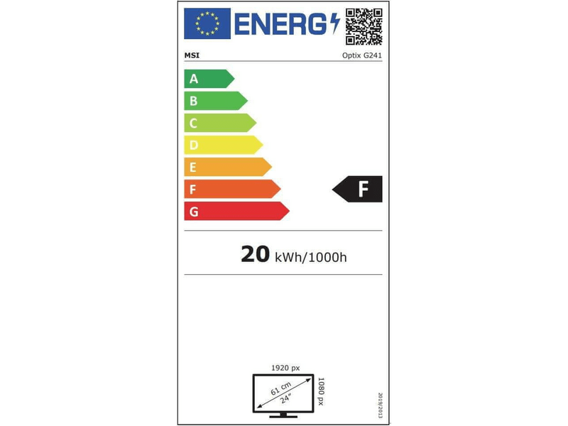 MSI OPTIX G241 Gaming monitor