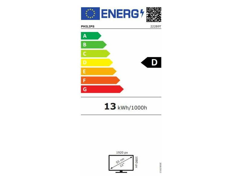 Philips 222B9T/00 21,5