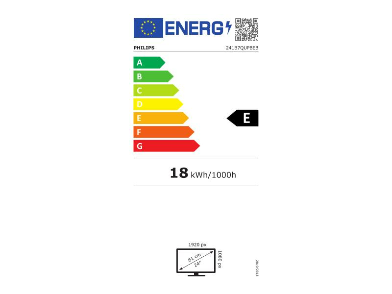 Philips 241B7QUPBEB/00 FHD LCD  24