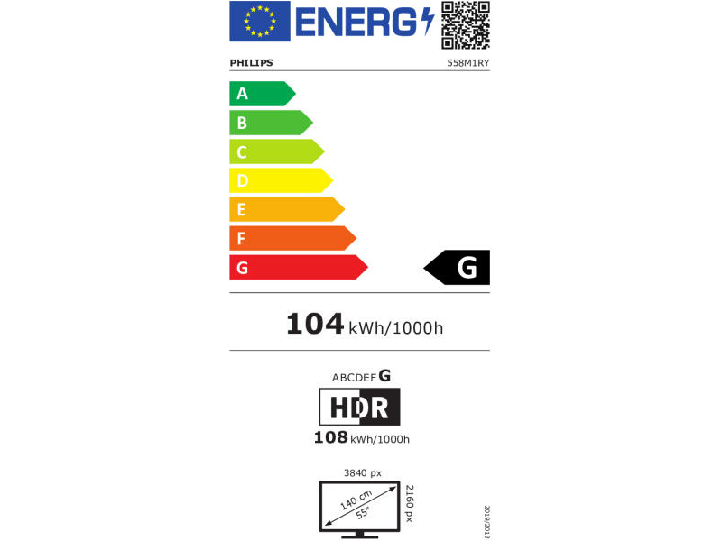 Philips 558M1RY/00 55