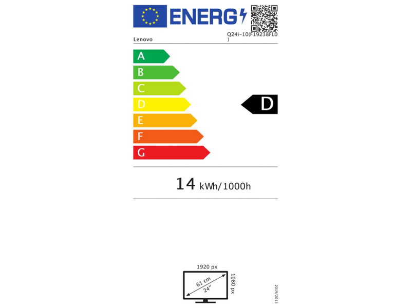 Lenovo Q24i-10 65F3KAC3EU Monitor