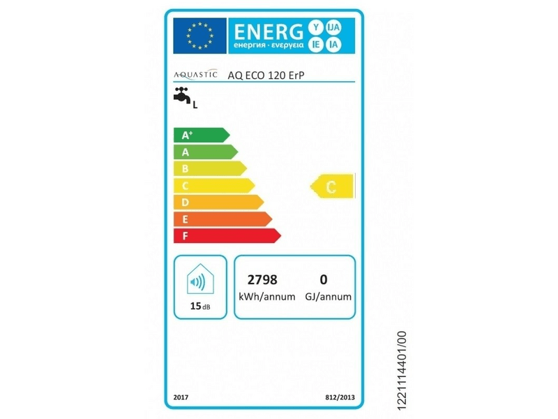 Hajdu AQ ECO 120 ERP Villanybojler, 120 l