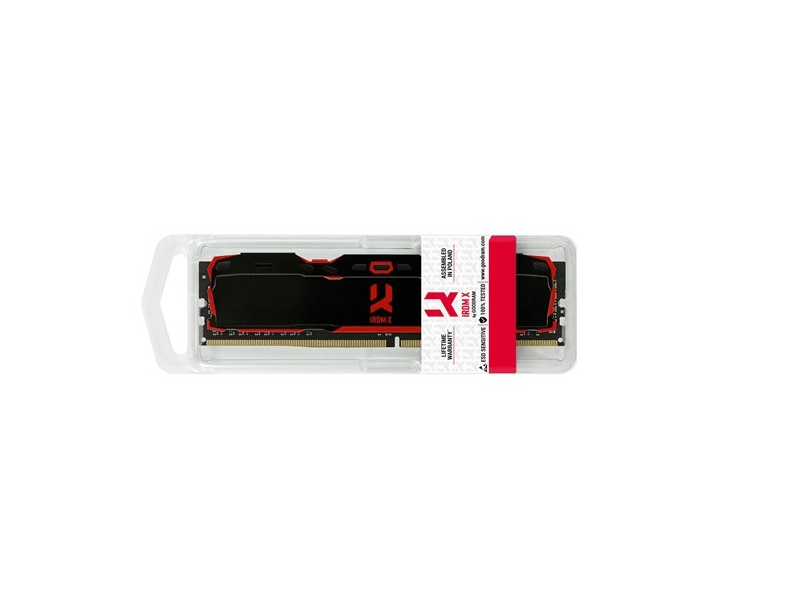 Goodram DDR4 8GB 2666MHZ SR DIMM IRDM (GR X2666D464L16) Memória