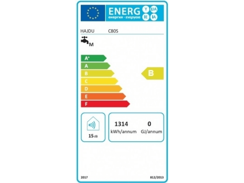 HAJDU C80S Elektromos forróvíz tároló