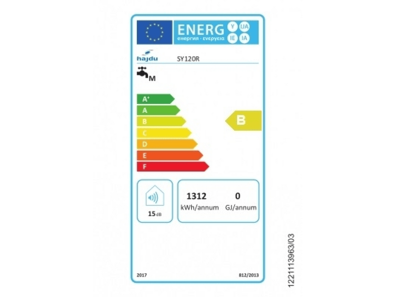 Hajdu Smiley SY120R Villanybojler