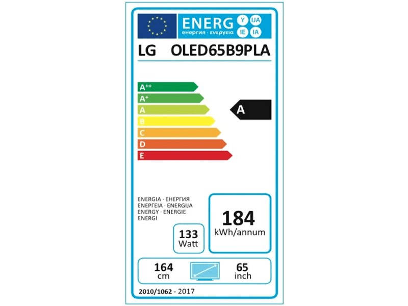 LG OLED65B9PLA 65