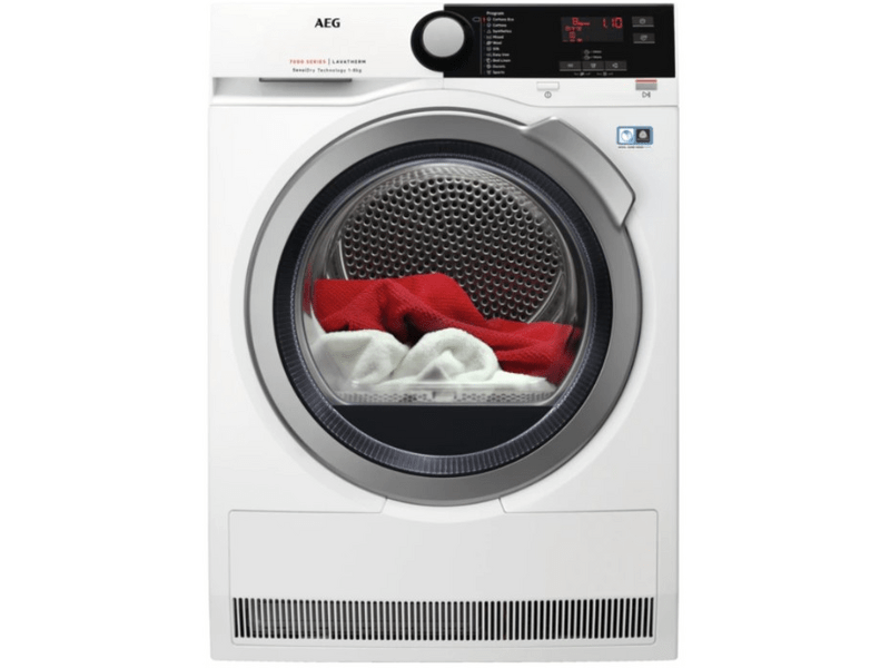 AEG T7DBE48S 8kg Hőszivattyús szárítógép