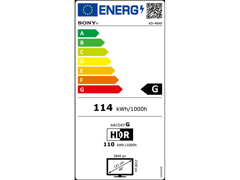 Sony Master Series KD48A9BAEP 4K Ultra HD OLED Smart tv