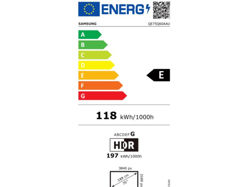 Samsung QE75Q60AAUXXH 75