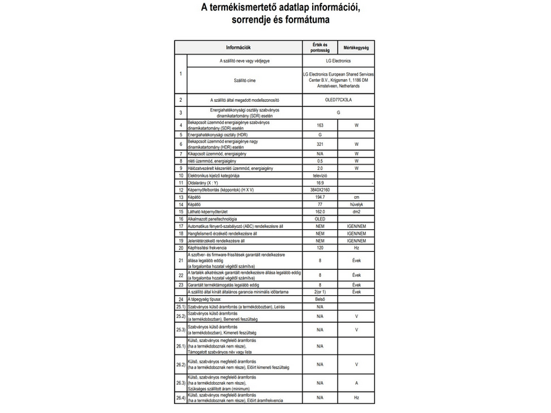 LG OLED77CX3LA 4K OLED Smart Tv