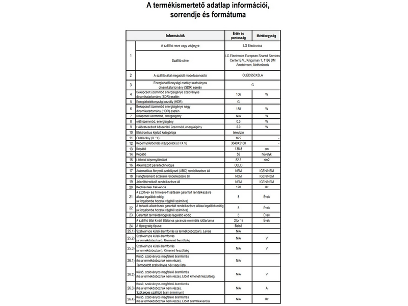 LG OLED55CX3LA 4K Ultra HD OLED Smart Tv
