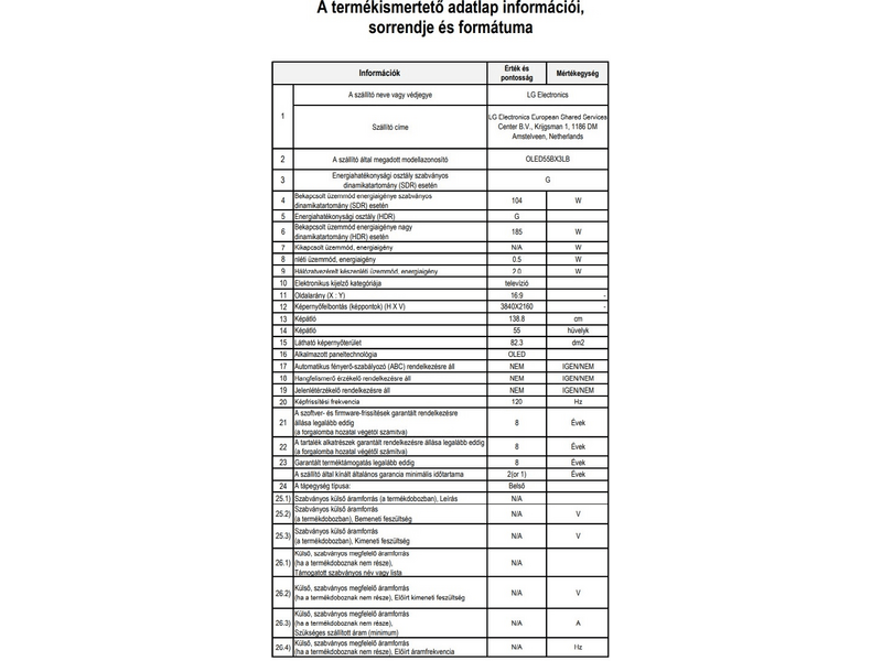 LG OLED55BX3LB 4K UHD HDR ThinQ AI Smart TV