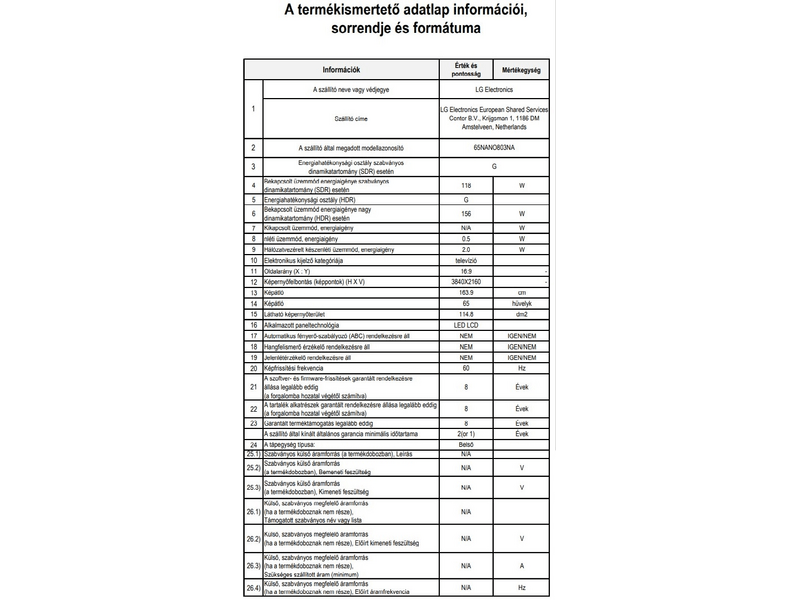 LG 65NANO803NA 4K Ultra HD LED Smart Tv