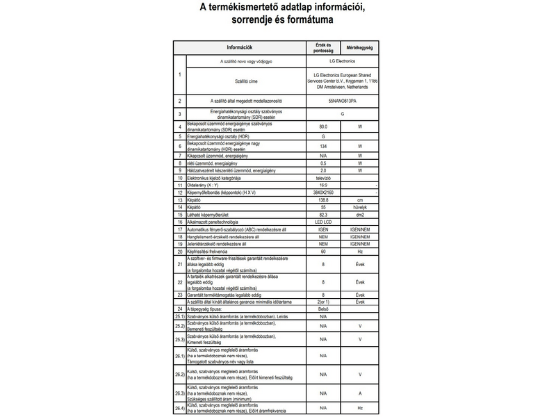 LG 55NANO813PA 55” NanoCell Smart TV