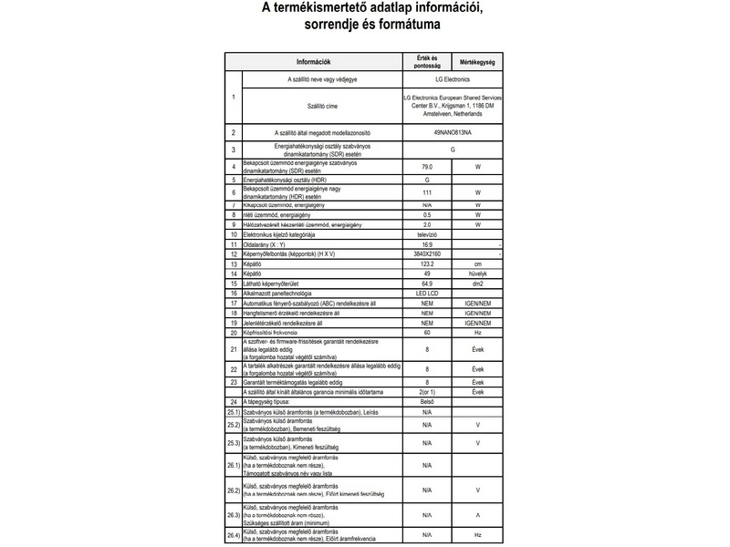 LG 49NANO813NA 4K Ultra HD LED Smart Tv