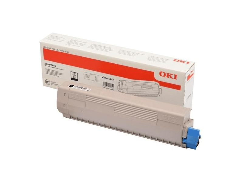 Oki 46443104, Festékkazetta, fekete